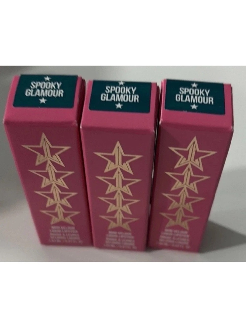 Jeffree Star Spooky Glamour Mini Velour Liquid Lipstick Lot Of 3 New